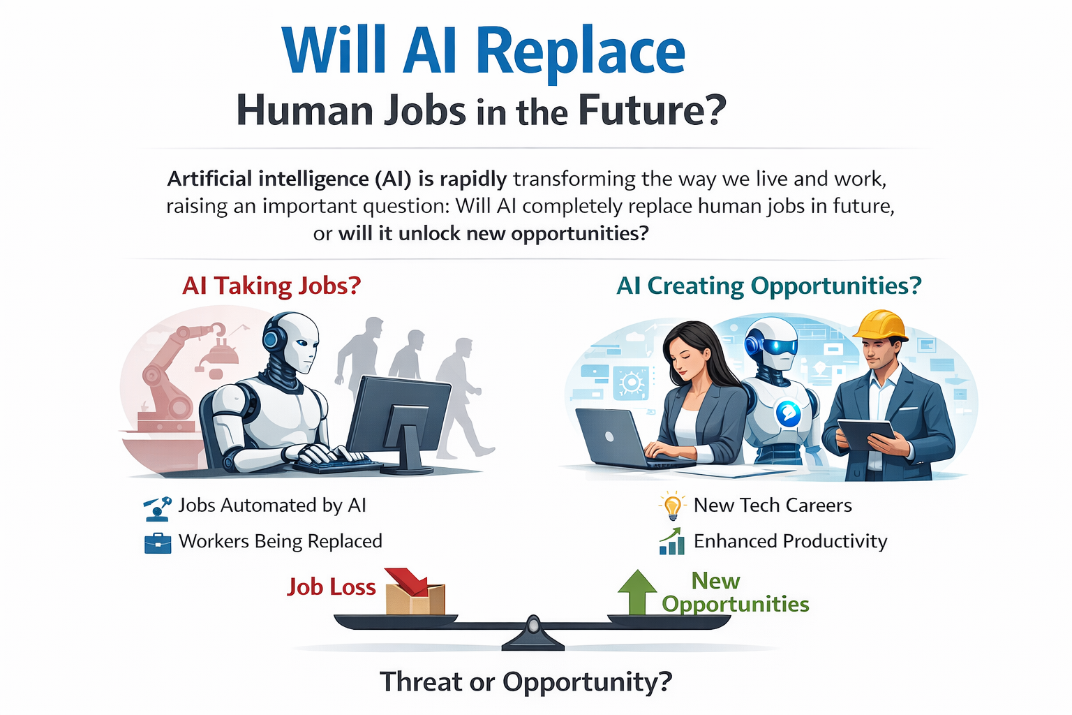 Will AI Replace Human Jobs? 15 Powerful Truths