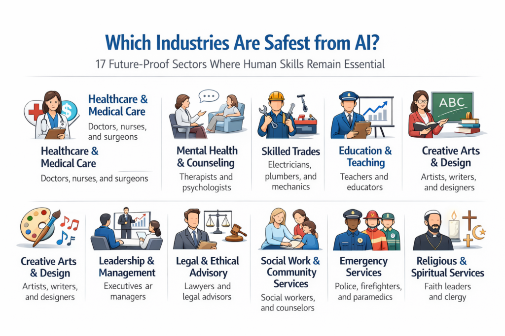 Which Industries Are Safest from AI?